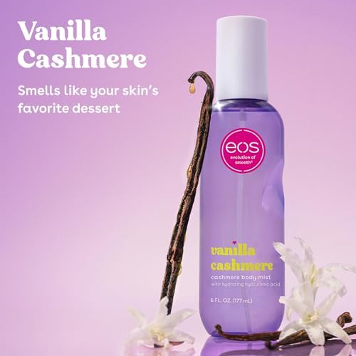 eos Cashmere Body Mist- Vanilla, Body Spray for Women, Vegan, 6 fl oz - Image 2