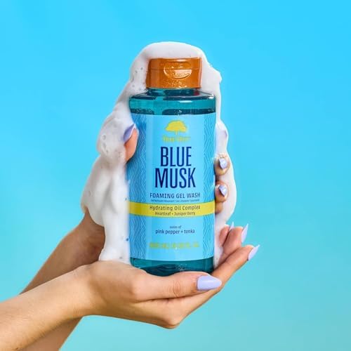 Tree Hut Body Wash, Blue Musk, 18 Fl Oz (Pack of 12) - Image 2