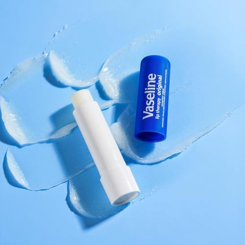 Vaseline Lotion & Lip Therapy Bundle – Healthy Hands Stronger Nails with Keratin Intensive Care Hand Lotion + Original Lip Balm Tube - Image 6
