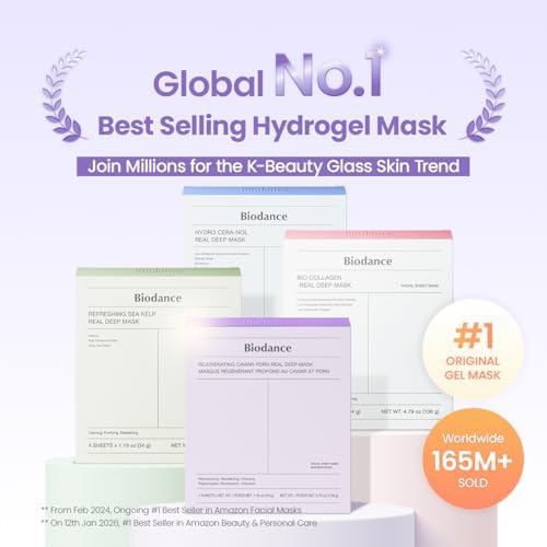 BIODANCE Rejuvenating Caviar PDRN Real Deep Mask, Overnight Hydrogel Face Mask, Skin Firming, Radiance, Enhancing Skin Recovery, Korean Skin Care, Self Care Gifts for Women | 1.19oz(34g) x 4ea - Image 2