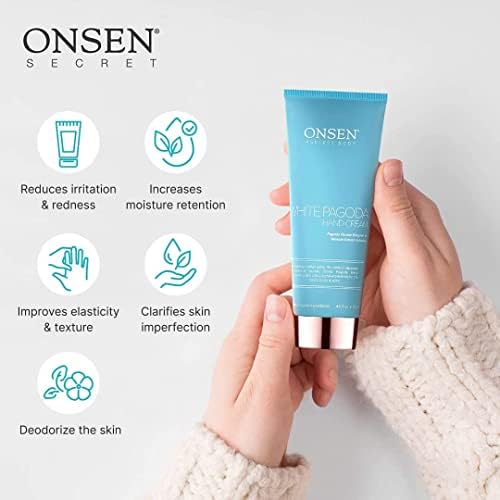 Onsen Secret Cuticle Conditioner Cream 30ml & Japanese Anti-Aging Firming Hand Lotion 135ml Bundle. Cuticle Oil Nail Care Serum Sooth, Repair & Strengthen Cuticles & Nails + Anti Aging Hand Cream - Image 3
