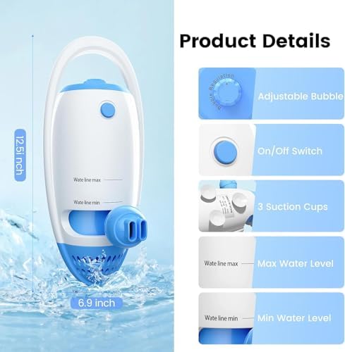 Portable Bath Jet Spa, Home Bathtub Bubble Massage Accessories - Image 5