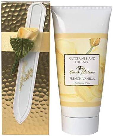 Camille Beckman Romantic Manicure Gift Set, French Vanilla Hand Cream - Image 2