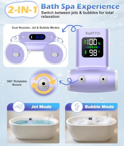 Bath Jets for Tub,Bathtub Jet Spa,Bath Bubble Machine,Bath Accessories - Image 3