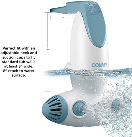 Conair Bath Spa, Jet Hydro Spa, Portable, Dual Hydro Jets - Image 4