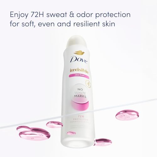 Dove Invisible Clear Finish Antiperspirant Deodorant No White Marks, 3.8 oz - Image 3