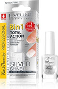 Total Action 8 in 1 Intensive Nail Treatment and Conditioner Silver Shine by Eveline+Cosmetics