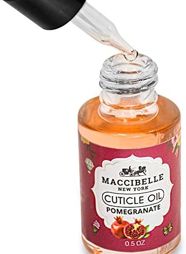 Cuticle Oil 0.5 oz for Dry Cracked Cuticles (Pomegranate) - Image 3
