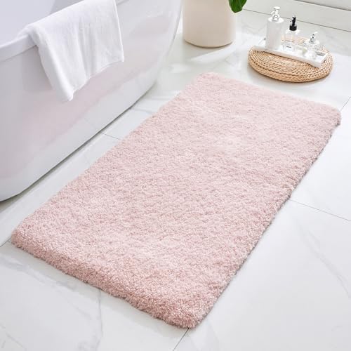 ILANGO Bathroom Rugs 70" × 24", Extra Soft Absorbent Microfiber Bath Rugs by ILANGO