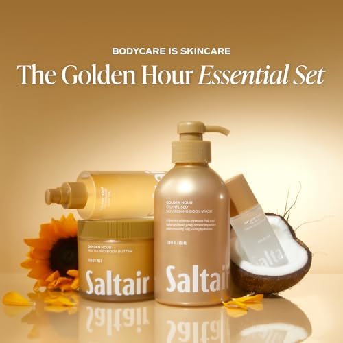Saltair Body Oil – Silky After Shower and Bath Dry Oil for Women and Men – Non-Greasy, Well-Absorbing Moisturizer for Hydrating Dry Skin – Golden Hour Scent, 4oz (Pack of 2) - Image 3