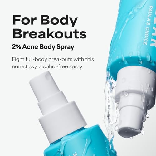 Paula's Choice CLEAR Salicylic Acid Exfoliating Body Acne Spray, 4 Fl Oz - Image 6