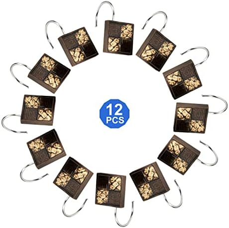 Zahari Home 13pc Zambia Animal Shower Curtain Set & Hooks - Classic Fabric Shower Curtain - Unique Western Country Design - Image 5
