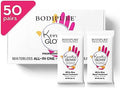 Bodipure All-In-1 Moisturizing Hand Mask, Keratin & Vitamin E Hand Mask for Dry Cracked Hands, Natural Moisturizing Gloves Formula, Strengthen Nails & Repair Hands 50 Pairs by BodipureInc