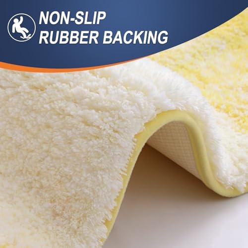 OLANLY Bathroom Rugs Mat 36x24, Extra Soft Absorbent Microfiber Bath Rugs - Image 4