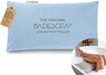 BADESOFA® Luxury Bathtub Pillow for Feet in Blue, Quick-Drying by BADESOFA