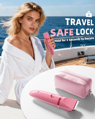 Ufree 3-in-1 Bikini Trimmer Electric Razors for Women, Gifts for Women - Image 6