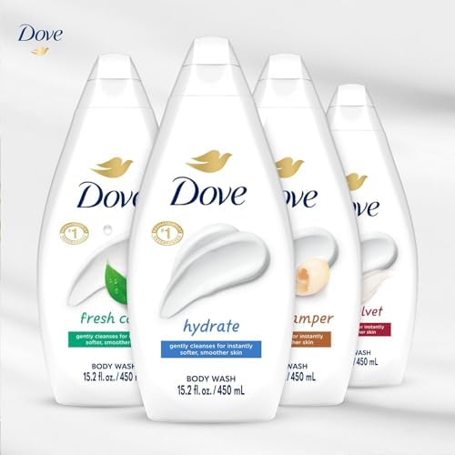 Dove Moisturizing Body Wash, Variety 6-Pack, 15.2 Oz Ea - Image 6