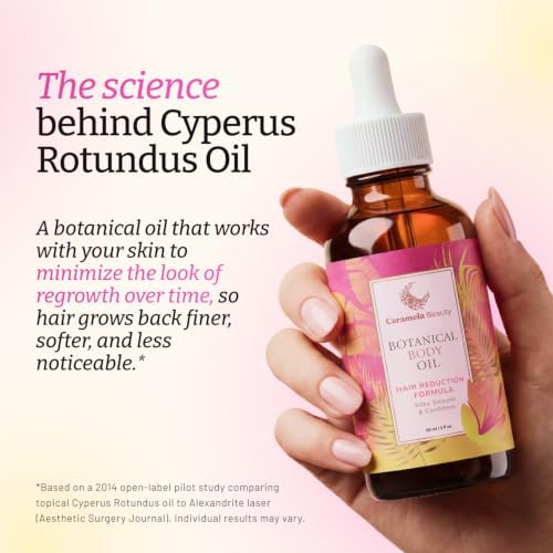 Cyperus Rotundus Oil, 60ml After-Shave and Post-Wax Moisturizer, Botanical Body Oil with Jojoba, Rosehip and Sweet Almond Oils for Silky Smooth Skin, All Skin Types - Image 7