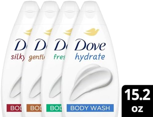 Dove Moisturizing Body Wash, Variety 6-Pack, 15.2 Oz Ea - Image 3