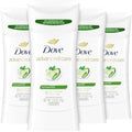 Dove Advanced Care Antiperspirant Deodorant Stick Cool Essentials 4 ct for helping your skin barrier repair after shaving 72 hour odor control and sweat protection with Pro Ceramide Technology 2.6 oz by Dove