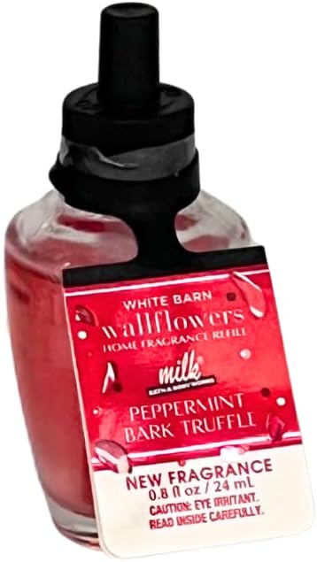 Bath & Body Works MILK BAR Collections 2025 Wallflowers Refills – Birthday Cake, Cereal Milk Soft Reserve, Cinnamon Sugar Pretzel Cookie, Peppermint Bark Truffle – 4pc Gift Set