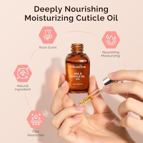MelodySusie 25ML Cuticle Care Kit - Cuticle Oil and Cuticle Remover 2PCS - Image 5