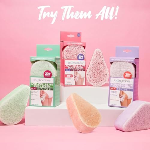 Spongables Pedi Scrub Foot Exfoliating 20+ Wash Sponge, Clean & Fresh, 3 Count - Image 6