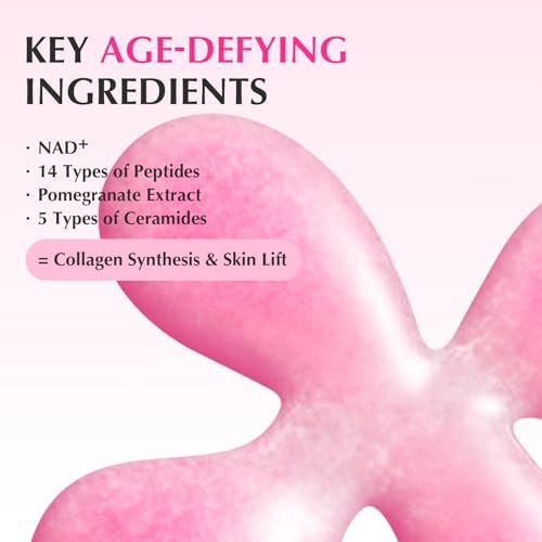 EQQUALBERRY NAD+ Peptide Boosting Serum Double Pack | 14 Peptide Serum for Face, Neck & Body | Vegan Collagen & Pink Serum for Anti-Aging, Firming & Lifting | Korean Skincare, 1.01 fl oz (Pack of 2) - Image 6