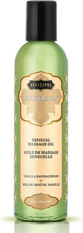 Kama Sutra Naturals Massage Oil Vanilla Sandalwood, 8 Fluid Ounce