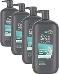 DOVE MEN + CARE Body & Face Wash Sensitive Skin For Hydrated, Smooth Skin - 30 oz (Pack of 4) by DoveMenCare