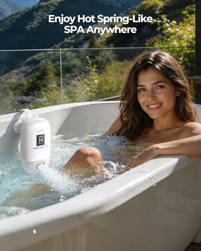 Cordless Portable Bath Jets for Tub Home Spa Massager - Image 2