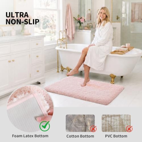ILANGO Bathroom Rugs 70" × 24", Extra Soft Absorbent Microfiber Bath Rugs - Image 4
