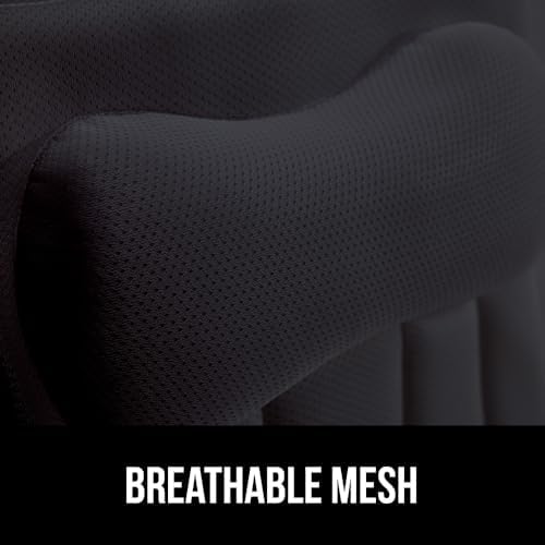 GORILLA GRIP Bath Pillow for Tub, 6 Strong Suction Cups, 4D Mesh, Black - Image 5
