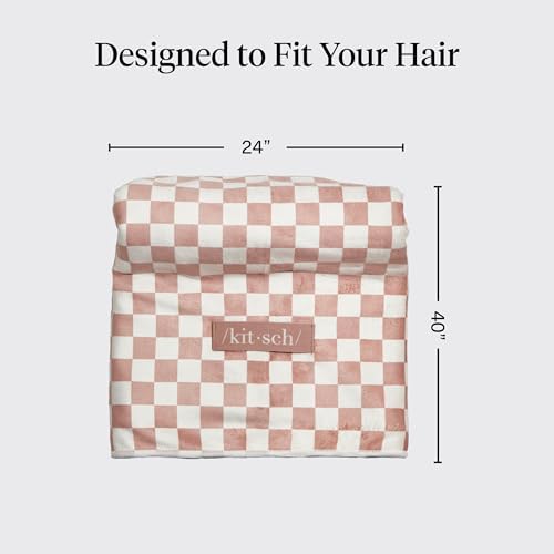 Kitsch XL Microfiber Hair Towel Wrap for Women - Image 4