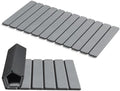 AWW Foldable Stone Bath Mat, Diatomaceous, 31.5"x15.7", Grey by AWW