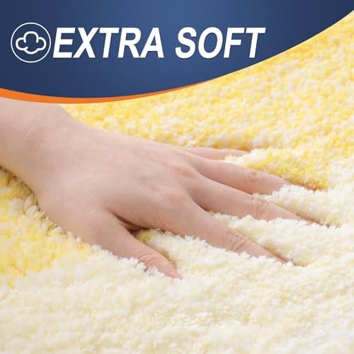 OLANLY Bathroom Rugs Mat 36x24, Extra Soft Absorbent Microfiber Bath Rugs - Image 2