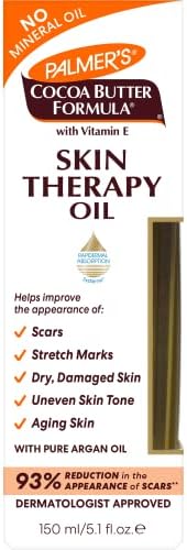 Palmer's Cocoa Butter Formula Skin Therapy Moisturizing Body Oil with Vitamin E & Pure Argan Oil, Deep Body Moisturizer for Dry, Damaged Skin, 5.1 Ounces (Pack of 6) - Image 2