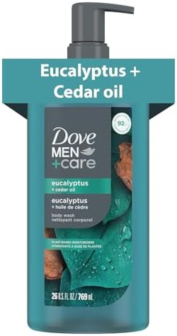 Dove Men Moisturizing Body Wash, Eucalyptus + Cedar Oil, 26oz by DoveMenCare