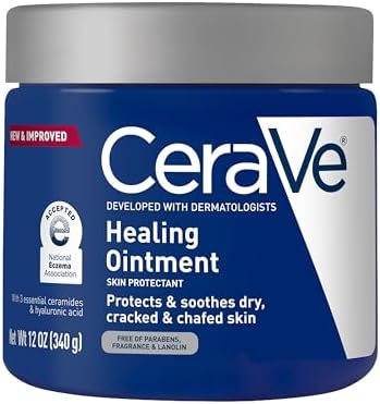 CeraVe Healing Ointment, Hyaluronic Acid Skin Protectant for Dry Skin, 12oz by CeraVe