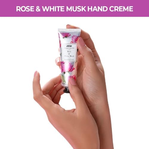 Hand and Nail Cream - Deeply Hydrates - Non-Greasy, Enriching for Hands - Woody Sensual Scent - Rose and White Musk - 1 oz - Image 2
