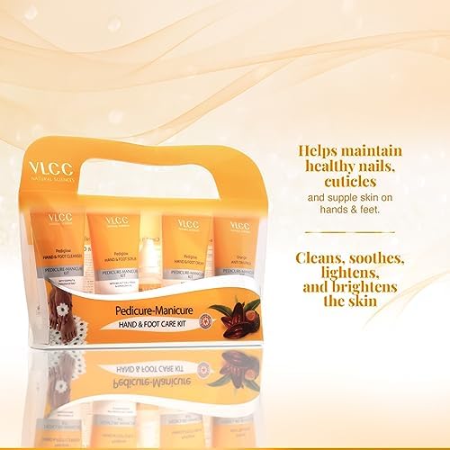 VLCC Pedicure-Manicure Hand & Foot Kit((150gm+60ml)) - Image 2