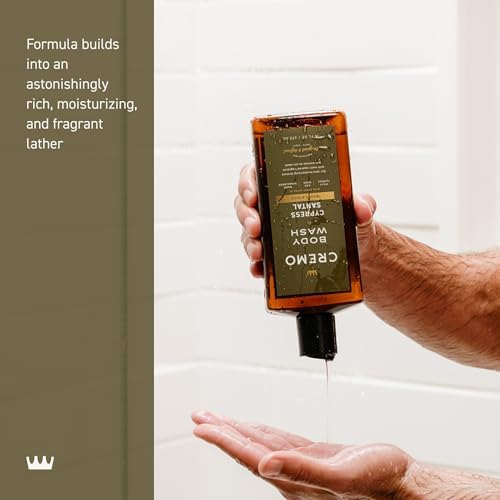 Cremo Body Wash for Men, Rich-Lathering Cypress Santal, 16 Fl Oz (Pack of 12) - Image 4