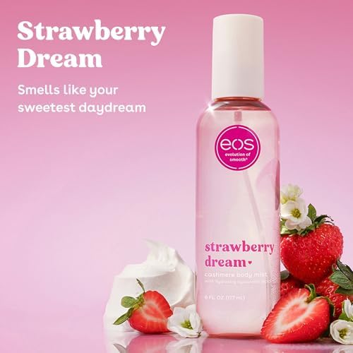 eos Cashmere Body Mist- Strawberry Dream, Body Spray for Women, 6 fl oz - Image 2