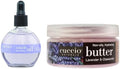 Cuccio Full Hand Treatment - Cuticle Oil 2.50 Oz and Butter Blends Moisturizing Scented Body Cream, 8 Oz (Lavender) by Cuccio