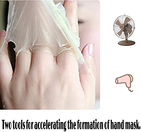 Hand Mask Milk Honey Peel Off Hand Wax Moisturizing Hydrating Nourishing Exfoliating Hand Film Hands Care paraffin110g - Image 5
