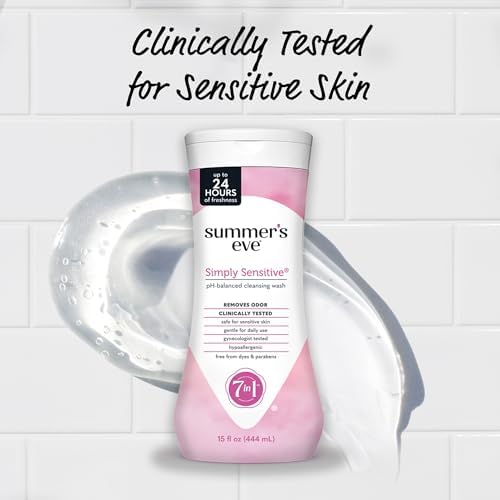 Summer's Eve All-Over Daily Feminine Wash, Simply Sensitive, 15 Fl Oz (Pack of 12) - Image 4