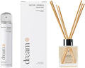 Doctor Aromas Aroma Set Essential Oil Natural Reed Aroma Wood Sticks Diffuser Glass Set – Elegant Scent for Home, Room or Bathroom, Décor, and Fresh Air Fragrance Aromatherapy Gift (Dream)