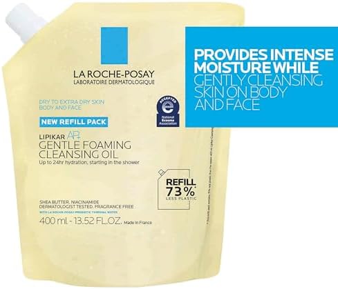 La Roche-Posay Lipikar AP+ Gentle Foaming Cleansing Oil, with Shea Butter - Image 6