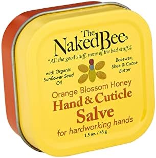 The Naked Bee Hand & Cuticle Healing Salve (1.5 oz/Sunflower, Beeswax & Shea Butter) by TheNakedBee
