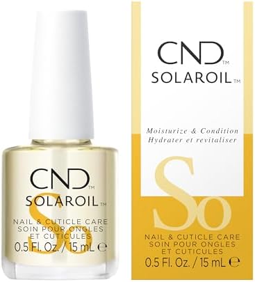 CND SolarOil Cuticle Oil, Natural Blend Of Jojoba, Vitamin E, Rice Bran and Sweet Almond Oils, Moisturizes and Conditions Skin (Packaging May Vary) by Unknown